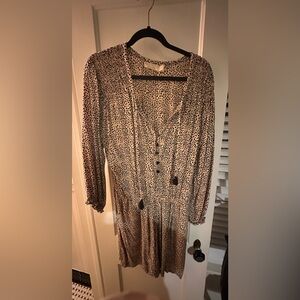 Beachgold romper from Anthropologie